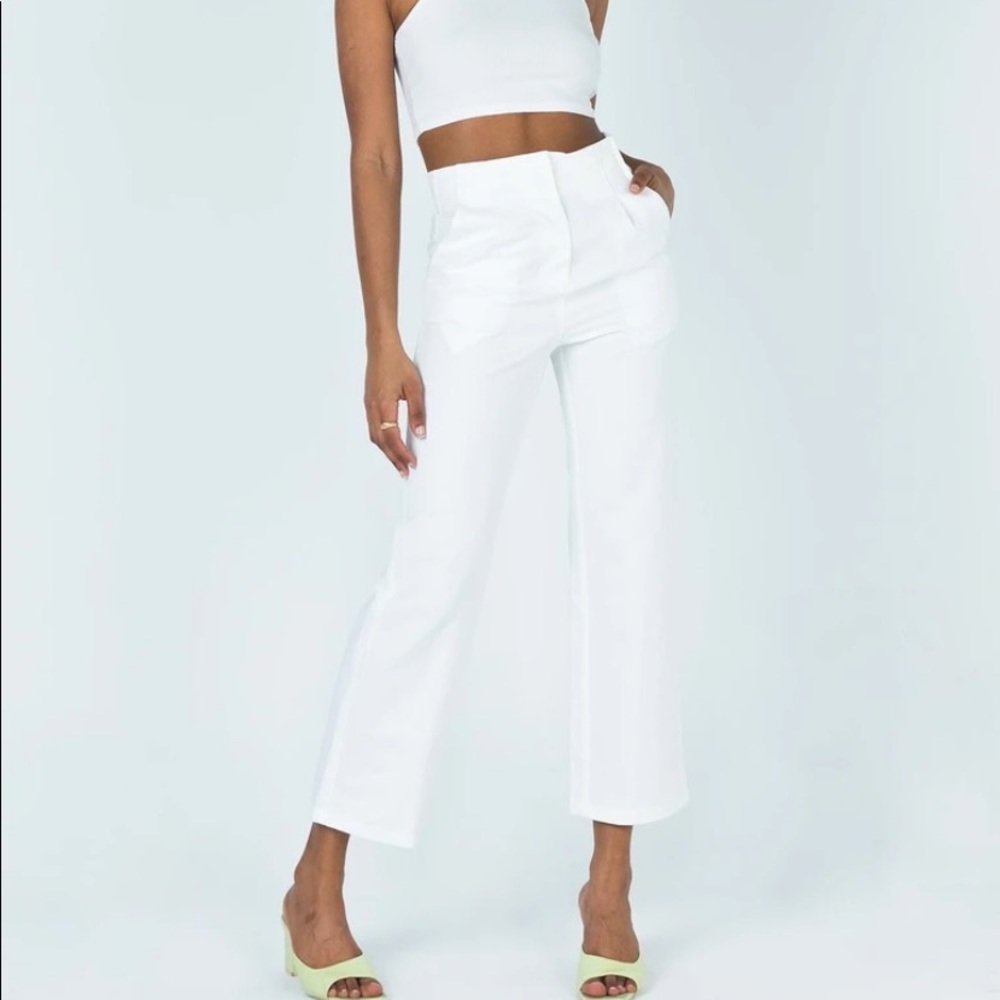 White princess Polly pants